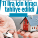 İzmir’de 11 lirayı eksik gönderdiği için evinden tahliye edildi