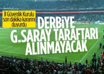 Beşiktaş – Galatasaray maçına deplasman seyircisi alınmayacak