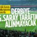 Beşiktaş – Galatasaray maçına deplasman seyircisi alınmayacak