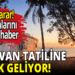 Karavan tatiline yasak geliyor