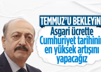 Vedat Bilgin’den asgari ücret açıklaması: Tarihin en yüksek artışı olacak