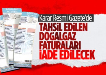 EPDK’nın ücretsiz doğalgaz kararı Resmi Gazete’de