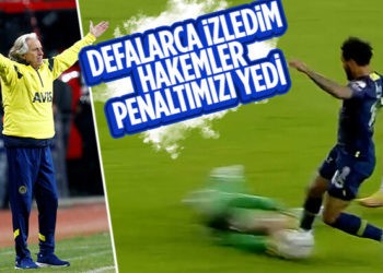 Fenerbahçe’nin hocası Jorge Jesus’tan VAR isyanı