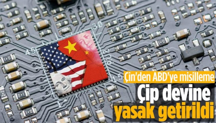 Gerilim artıyor! Çin ABD’nin en büyük çip üreticisine yasak getirdi