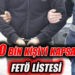 FETÖ listesi deşifre edildi