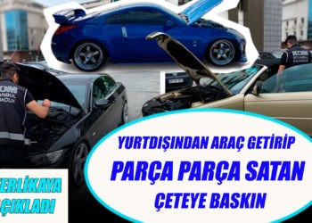 Oto Kaçakçılarına yönelik operasyon
