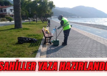 Sahiller  bayrama hazır