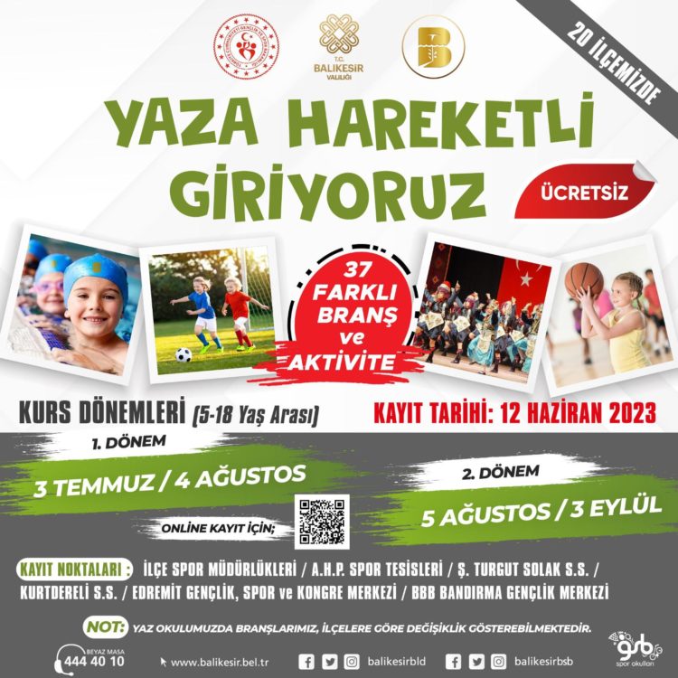 YAZ OKULLARI 20 İLÇEDE