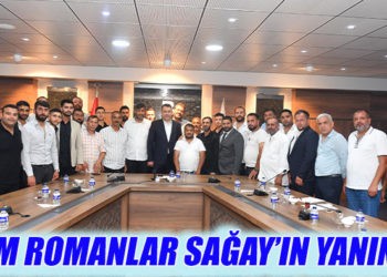 Balıkesirli Romanlar Başkan Yasin Sağay’ın yanında