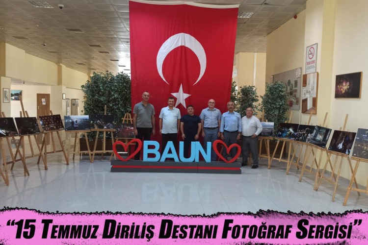 “15 Temmuz Diriliş Destanı Fotoğraf Sergisi”