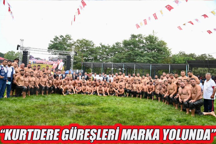 “KURTDERE GÜREŞLERİ MARKA YOLUNDA”