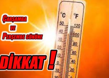 Sıcaklıklar önce bunaltacak sonra rahatlatacak
