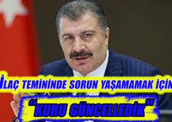 Sağlık Bakanı Fahrettin Koca, basın mensuplarının karşısına geçti
