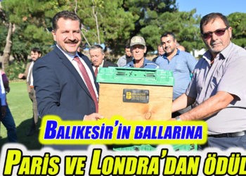 Balıkesir’in ballarına Paris ve Londra’dan ödül