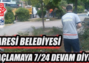 KARESİ’DE İLAÇLAMA