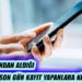 Yurtdışından aldığı telefona son gün kayıt yapanlara kötü haber