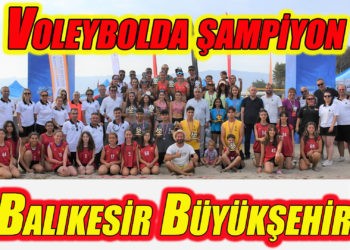 Voleybolda şampiyon Balıkesir Büyükşehir