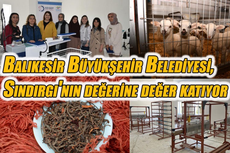 Büyükşehir, Sındırgı’da dört koldan çalışıyor