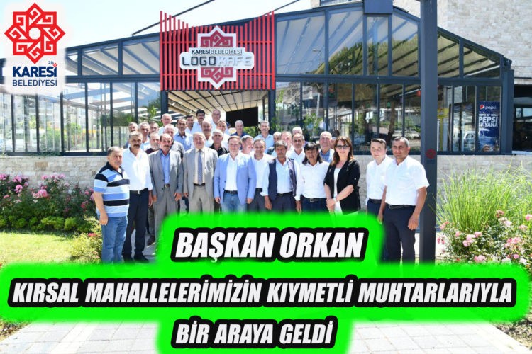 Kırsal mahallelerimizin kıymetli muhtarlarıyla bir araya geldi