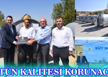 Süt Şehri Balıkesir’de üreticiye soğutma tankı desteği