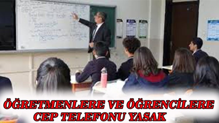 Telefon yasağı geliyor…