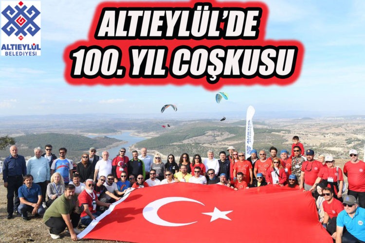 ALTIEYLÜL’DE 100. YIL COŞKUSU