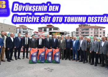 BÜYÜKŞEHİR DEN ÜRETİCİYE DESTEK