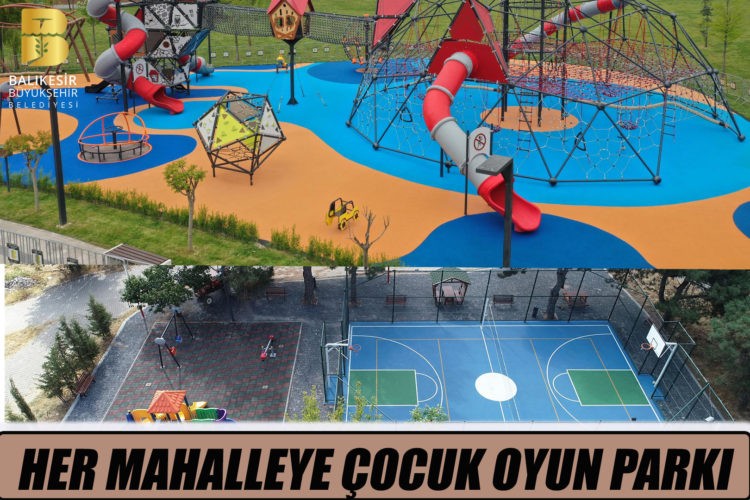 Büyükşehir’den her mahalleye oyun parkı