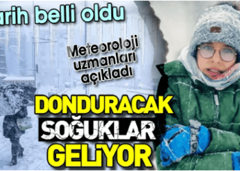 Donduracak soğuklar geliyor