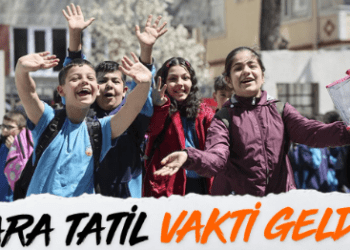Okullarda ilk ara tatil için son ders zili bugün çalacak