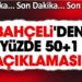 Bahçeli’den yüzde 50+1 açıklaması
