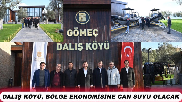 Dalış Köyü, bölge ekonomisine can suyu olacak