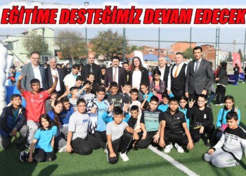 EĞİTİME DESTEĞİMİZ DEVAM EDECEK