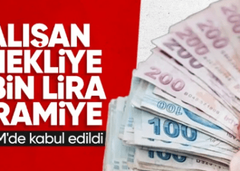 Çalışan emekliye 5 bin lira ikramiye TBMM’de kabul edildi