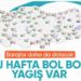 Yeni haftada bol bol yağmur var