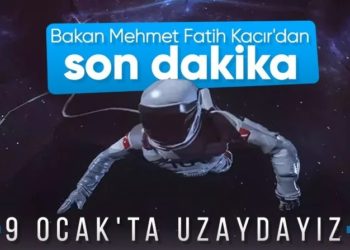 İlk Türk uzay yolcusunun gidiş tarihi belirlendi