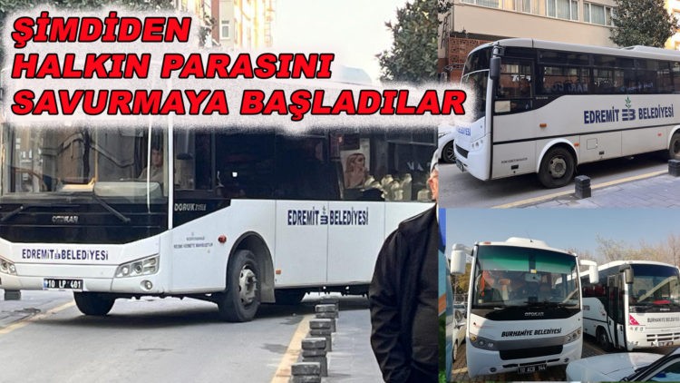 Şimdiden halkın parasını savurmaya başladılar