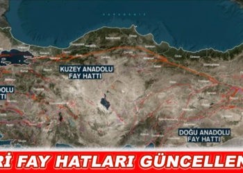 Türkiye diri fay hattı haritası güncellendi: