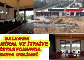 Balya’da terminal ve itfaiye istasyonunda sona gelindi
