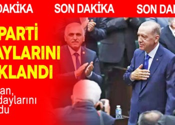 CUMHURBAŞKANI ERDOĞAN, ADAYLARI TEK TEK DUYURDU