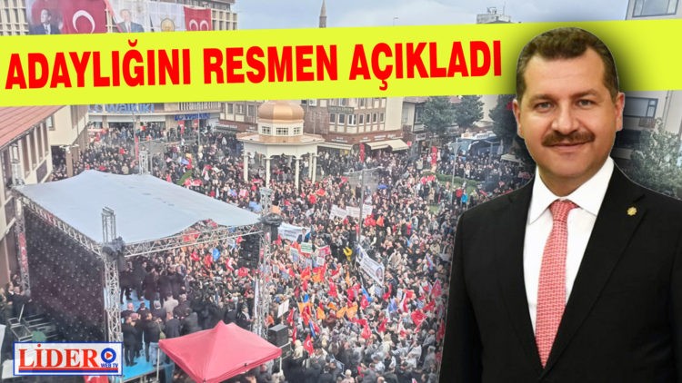 YILMAZ ADAYLIĞINI RESMEN AÇIKLADI