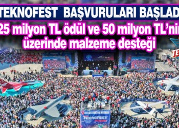 TEKNOFEST BAŞVURULARI BAŞLADI