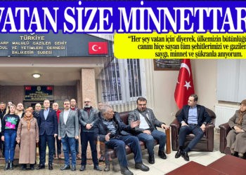 ‘VATAN SİZE MİNNETTAR’