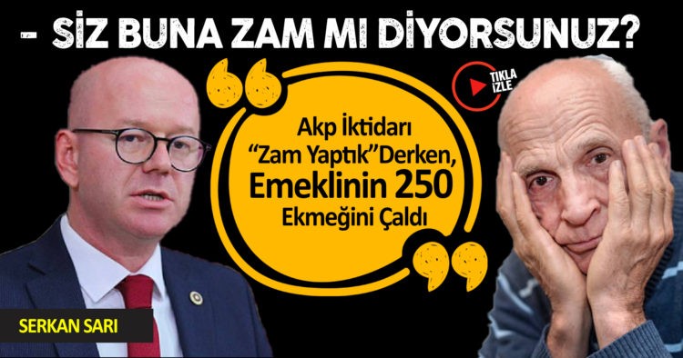 “EMEKLİLER YILI MI ZULÜM YILI MI?”