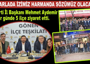 TARLADA İZİMİZ HARMANDA SÖZÜMÜZ OLACAK