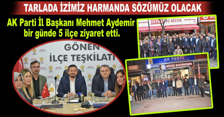 TARLADA İZİMİZ HARMANDA SÖZÜMÜZ OLACAK