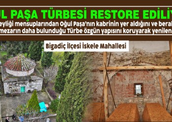 OĞUL PAŞA TÜRBESİ RESTORE EDİLİYOR