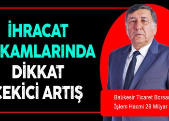 İHRACAT RAKAMLARINDA DİKKAT ÇEKİCİ ARTIŞ
