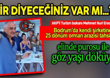 ELİNDE PUROSU İLE GÖZYAŞI DÖKÜYOR