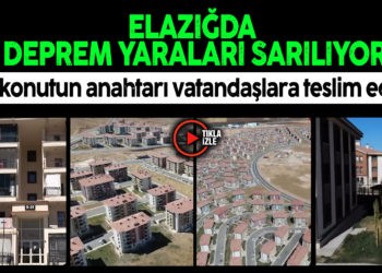 ELAZIĞDA DEPREM YARALARI SARILIYOR